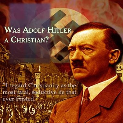 Hitler a Christian? Catholic Antichrist occultist