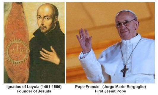Jesuit, Ignatius Loyola, Pope Francis,
