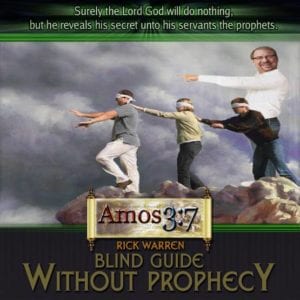 Rick Warren, Prophecy, none of your business,
