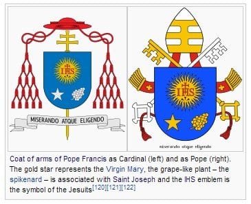 Pope Francis, Papal, Coat of Arms,