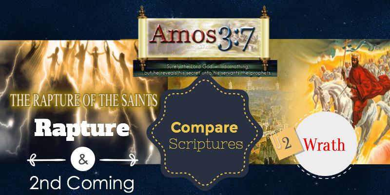 Rapture, Second Coming, Compared, Scripture, references, listed,