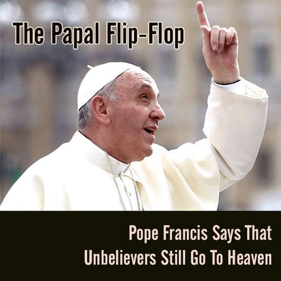 Tell Catholics the truth, pope,