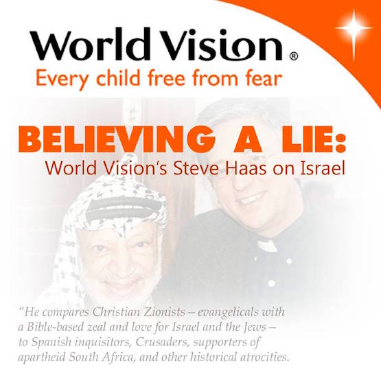 World Vision, Hamas, connections, anti Israel bias,