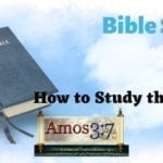 Bible Study Methods Session 1