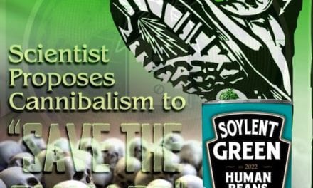 Cannibalism Promoted by scientist to Save the Climate