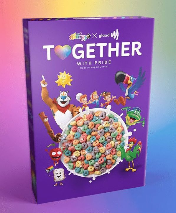 2021 05 25 20 24 13 Kelloggs GLAAD Invite Children to Create Your Own Pronouns on Cereal Symbolic Pics of the Month 06/21