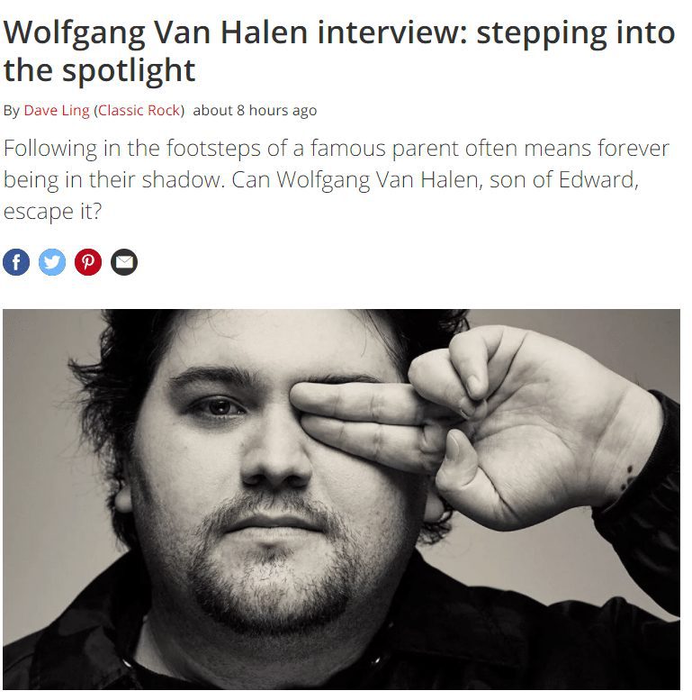 2021 07 01 08 52 07 Wolfgang Van Halen Mammoth WVH interview Louder Symbolic Pics of the Month 07/21