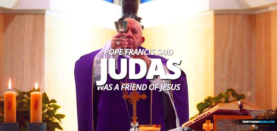 Pope Francis offered his Mass on April 8 for the conversion of those who are making money off the needs of others in this pandemic, then he talked about Judas being a friend to Jesus.