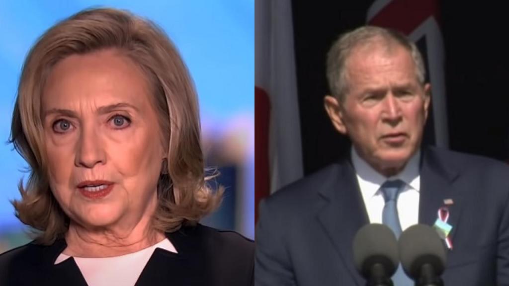 Hillary Clinton and George Bush Back Push For Domestic War On Terror Targeting Americans