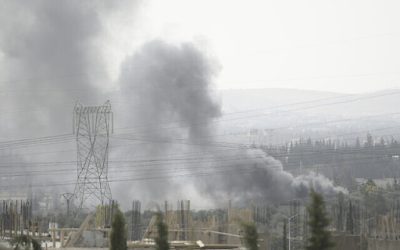 Israel said to hit targets near Damascus in rare daytime Syria strike