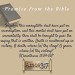 Bible Promise Death will be defeated by Jesus Christ