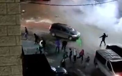 Palestinians clash with police in East J’lem after march supporting Hamas terrorist