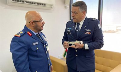 Israeli Air Force Commander visits United Arab Emirates for the first time