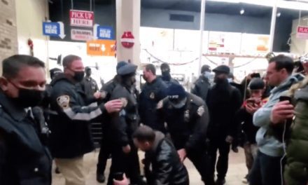 NYC Protesters Arrested at Brooklyn Burger King for Refusing to Show Vaccine Cards