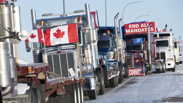 Trucker Horns Blasting In Ottawa – Shofars In Jericho; Bringing Down Trudeau Like The  Walls