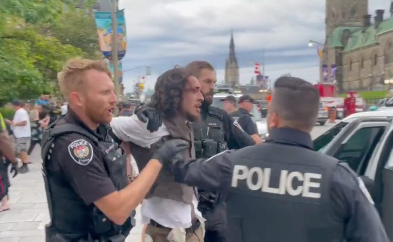 Ottawa Police Violently Arrest Canadians at Freedom Rally on the Eve of Canada Day
