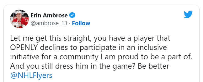 NHL Players Who Refuse to Wear Pride Jerseys Are Facing Authoritarian Media Backlash 62 Screenshot 2023 03 23 152634 NHL Players Who Refuse to Wear Pride Jerseys Are Facing Authoritarian Media Backlash