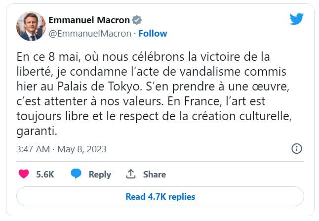 Why is Miriam Cahn's Art Depicting Child Abuse Exposed in Museums? And Why is Macron Defending Her? 1 macron Why is Miriam Cahn's Art Depicting Child Abuse Exposed in Museums? And Why is Macron Defending Her?